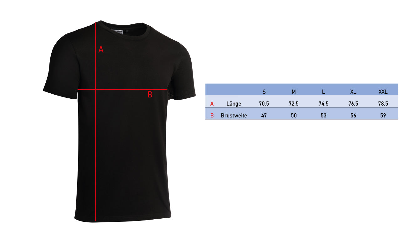 Doppelpack Basic T-Shirt aus Bio-Baumwolle - Schwarz - COREBASE