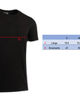 Doppelpack Basic T-Shirt aus Bio-Baumwolle - Schwarz - COREBASE